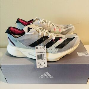 NEW Adidas Adizero Adios Pro 3 running shoes 10M 11W